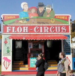 Mathes Family Floh Circus at the Oktoberfest