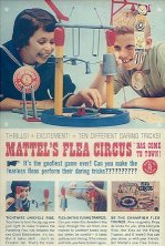 Advert for Mattel's Flea Circus